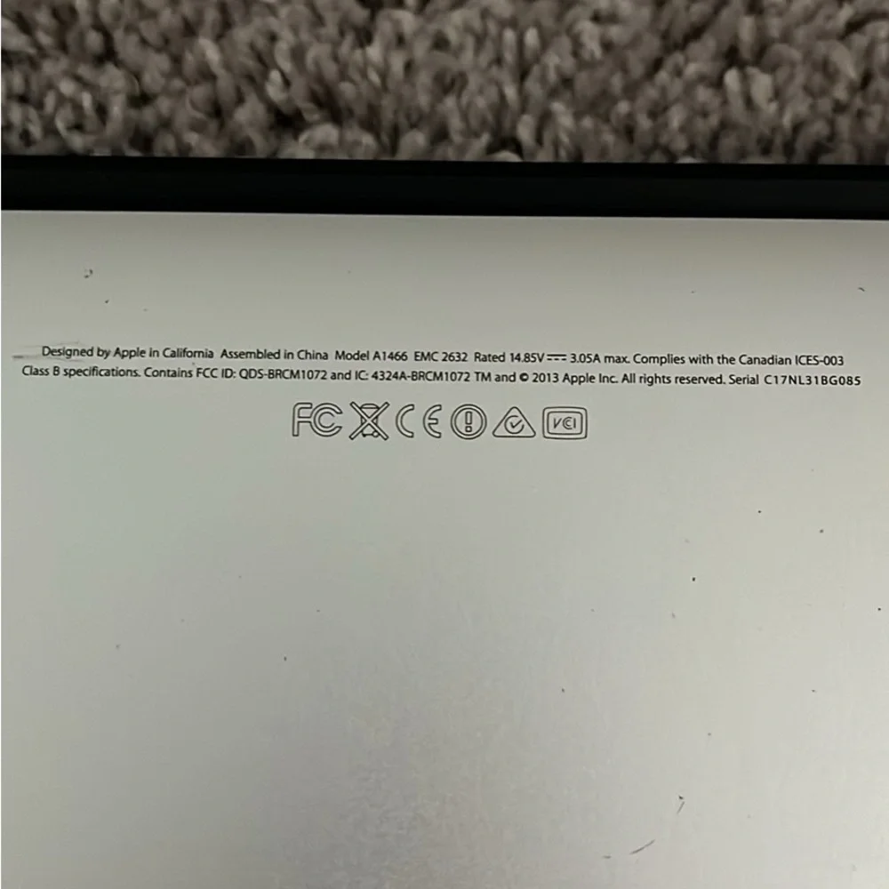 Apple MacBook Air - Silver